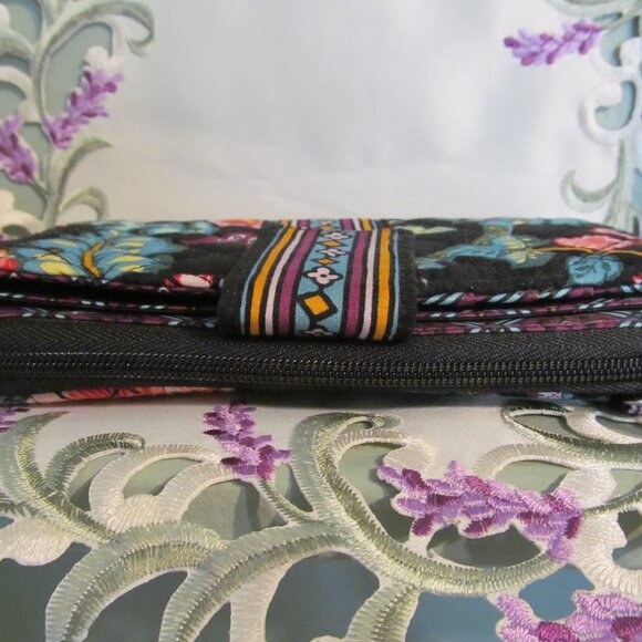 Vera Bradley Vines Floral Iconic RFID Wristlet Wallet Combo - Picture 15 of 15